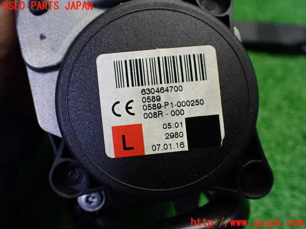 1UPJ-9234497075]ベンツ C180 クーペ(205340C)(205)助手席シートベルト 中古_4