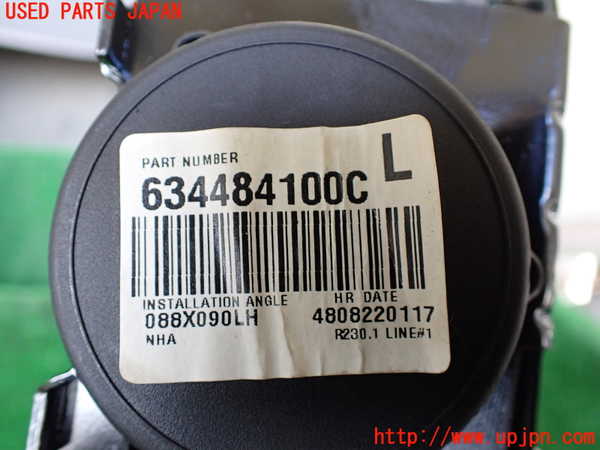 1UPJ-9234527075]セレナ(GFC27)助手席シートベルト 中古_3