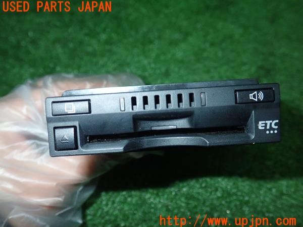 3UPJ=9234530503]アルファード 2.5X(AGH30W)純正ビルトイン 08686-00350 ETC車載器 中古_3