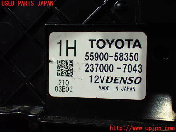 1UPJ-9234536066]アルファード(AGH30W)エアコンスイッチ1 中古_3