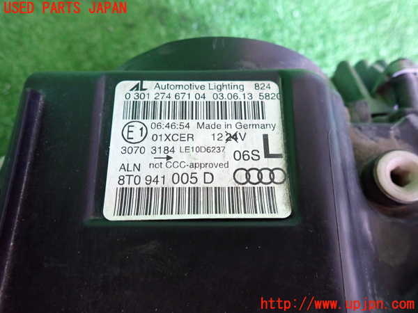 2UPJ-9234541132]アウディ・A5 スポーツバック(8TCDNL)左ヘッドライト HID 中古_3