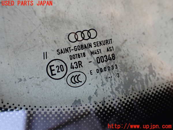 2UPJ-9234541195]アウディ・A5 スポーツバック(8TCDNL)フロントガラス (43R-00348) 中古_4