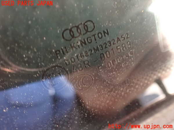2UPJ-9234541382]アウディ・A5 スポーツバック(8TCDNL)左クォーターガラス (43R-001583) 中古_2