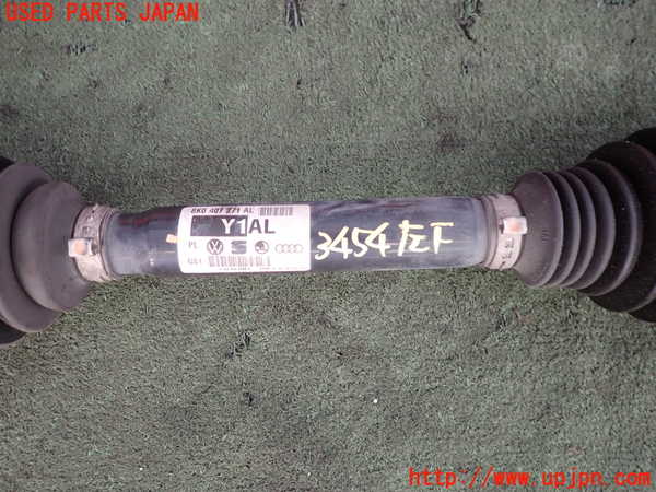 2UPJ-9234544015]アウディ・A5 スポーツバック(8TCDNL)左フロントドライブシャフト 中古_4