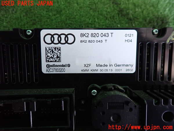 2UPJ-9234546066]アウディ・A5 スポーツバック(8TCDNL)エアコンスイッチ1 中古_3