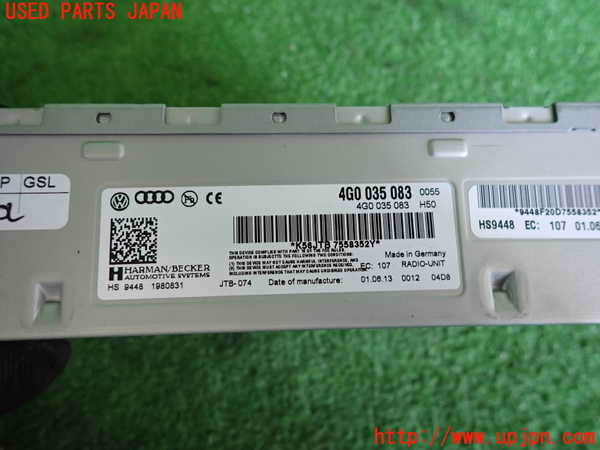 2UPJ-9234546470]アウディ・A5 スポーツバック(8TCDNL)ラジオ 中古_3