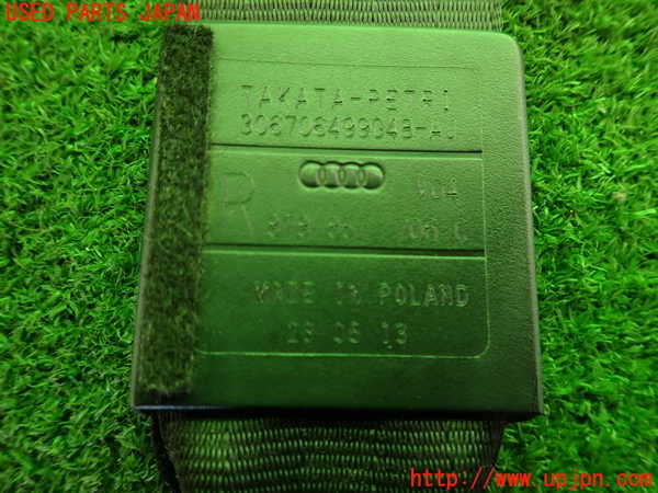 2UPJ-9234547045]アウディ・A5 スポーツバック(8TCDNL)運転席シートベルト 中古_2