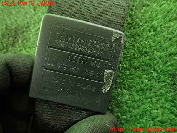 2UPJ-9234547075]アウディ・A5 スポーツバック(8TCDNL)助手席シートベルト 中古_2