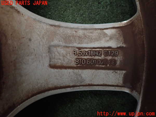 2UPJ-9234549041]アウディ・A5 スポーツバック(8TCDNL)タイヤ　ホイール　1本① 245/40ZR1 中古_5