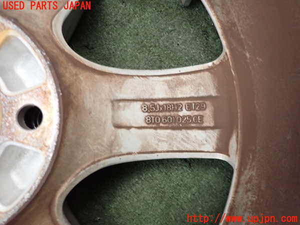 2UPJ-9234549042]アウディ・A5 スポーツバック(8TCDNL)タイヤ　ホイール　1本② 245/40ZR1 中古_5