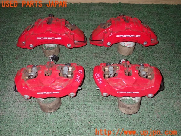 3UPJ=9234550302]ポルシェ タイカン 4S(J1NB 9J1型)純正 brembo ブレンボ キャリパーローターセット 中古_3
