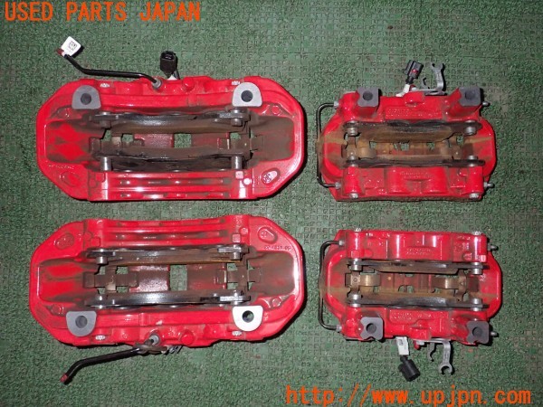 3UPJ=9234550302]ポルシェ タイカン 4S(J1NB 9J1型)純正 brembo ブレンボ キャリパーローターセット 中古_5