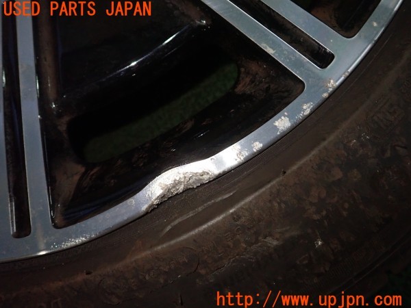 3UPJ=9234550921]ポルシェ タイカン 4S(J1NB 9J1型)純正 タイヤホイール 20×9J +54 11J +60 PCD130 5穴 4本 難有 中古_3