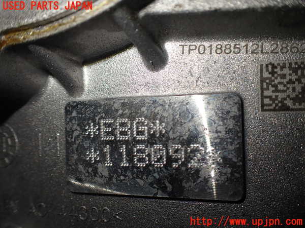 2UPJ-9234553010]ポルシェ・タイカン 4S(J1NB)ミッション AT EBG-EBF 4WD 中古_4