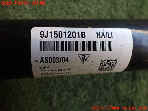 2UPJ-9234554025]ポルシェ・タイカン 4S(J1NB)左リアドライブシャフト 中古_4