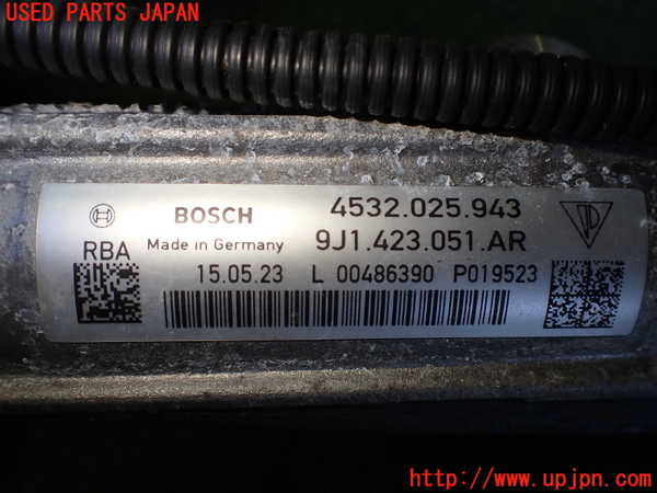 2UPJ-9234554235]ポルシェ・タイカン 4S(J1NB)パワステギアボックス (ジャンク品) 中古_5
