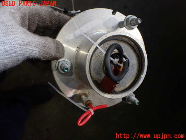 2UPJ-9234555025]ポルシェ・タイカン 4S(J1NB)左フロントストラット 中古_3