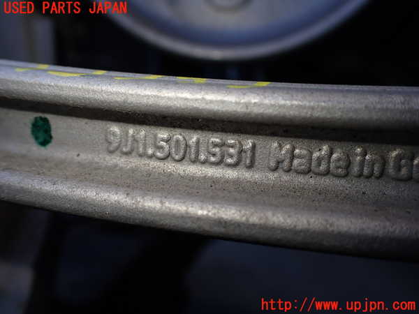 2UPJ-9234555330]ポルシェ・タイカン 4S(J1NB)左リアテンションロッド 中古_2