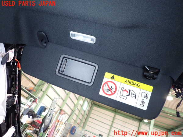 2UPJ-9234557630]ポルシェ・タイカン 4S(J1NB)室内サンバイザー左側 中古_2