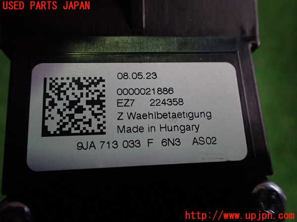 2UPJ-9234557555]ポルシェ・タイカン 4S(J1NB)ATシフトレバー 中古_3
