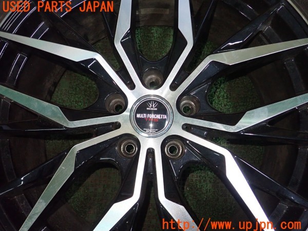 3UPJ=9234560961]アリア(FE0)LOXARNY MULTIFORCHETTA ロクサーニマルチフォルケッタ TR5 タイヤホイール 19×8J +45 PCD114.3 5穴 1本 中古_3