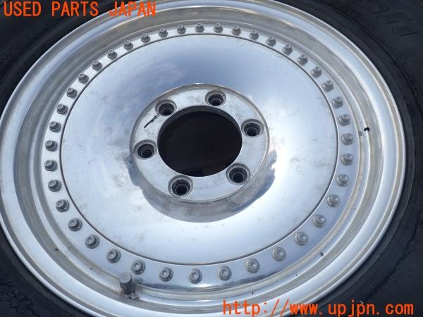 3UPJ=9234570917]ハイラックスサーフ(RZN185W)中期 Epsilon Japan MOZZER ホイール 16×7J +26 PCD139.7 6穴 4本 キャップ2個付き 中古_2