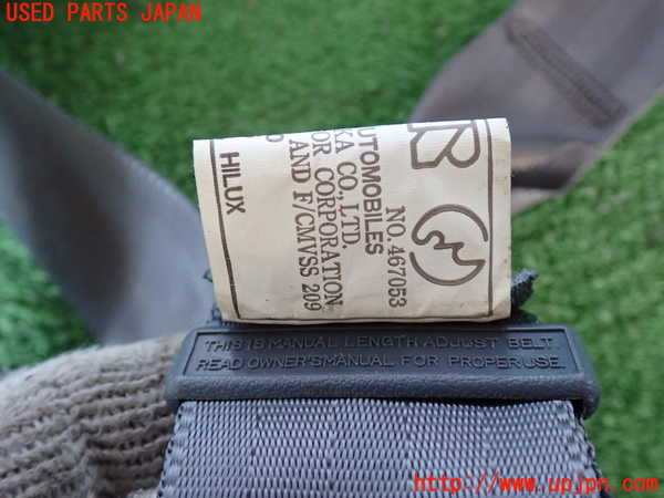 2UPJ-9234577135]ハイラックスサーフ(RZN185W)真中2列目シートベルト 中古_3