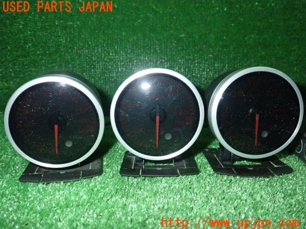 3UPJ=9234580500]コルト ラリーアート バージョンR(Z27AG)中期 Defi デフィ 追加メーター 油温・油圧・ブースト計 60mm 中古_2