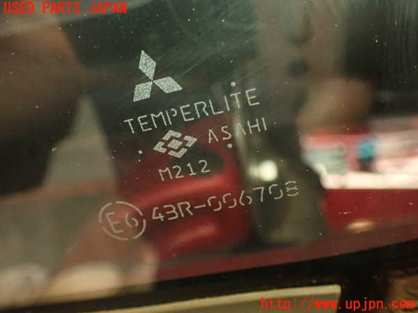 2UPJ-9234581202]コルト ラリーアート バージョンR(Z27AG)左フロント三角窓ガラス 中古(43R-006708 M212)_4