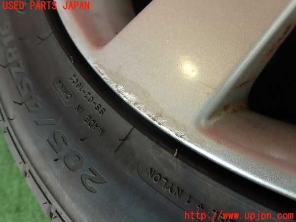 2UPJ-9234589031]コルト ラリーアート バージョンR(Z27AG)タイヤ　ホイール　1本① 205/45ZR16 中古_2