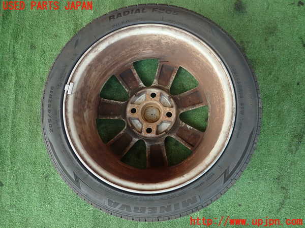 2UPJ-9234589031]コルト ラリーアート バージョンR(Z27AG)タイヤ　ホイール　1本① 205/45ZR16 中古_4