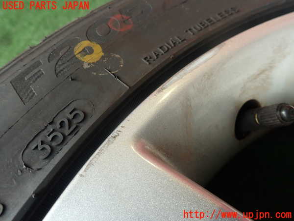 2UPJ-9234589033]コルト ラリーアート バージョンR(Z27AG)タイヤ　ホイール　1本③ 205/45ZR16 中古_3