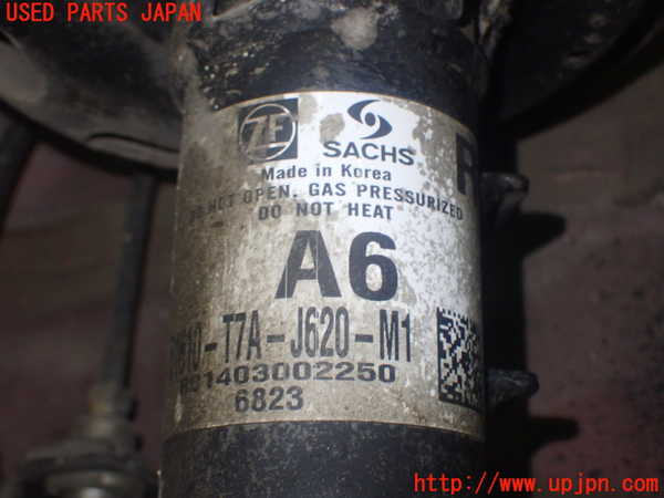 1UPJ-9234595015]ヴェゼル ハイブリッド(e：HEV)(RU3)右フロントストラット 中古_3