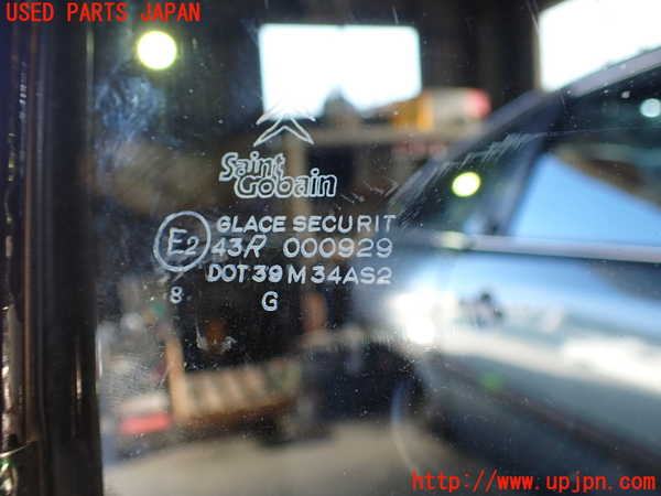 1UPJ-9234601230]シトロエン・CX(型式不明)右前ドア 中古 SAINT-GOBAIN SEKURIT M34 43R-000929_5