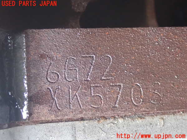 1UPJ-9234612010]パジェロ(V93W)エンジン 6G72 4WD 中古_4