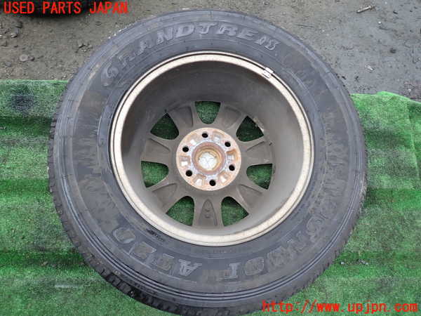 1UPJ-9234619036]パジェロ(V93W)タイヤ　ホイール　1本① 265/65R17 中古_3
