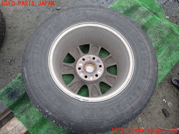 1UPJ-9234619037]パジェロ(V93W)タイヤ　ホイール　1本② 265/65R17 中古_3