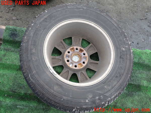 1UPJ-9234619038]パジェロ(V93W)タイヤ　ホイール　1本③ 265/65R17 中古_3