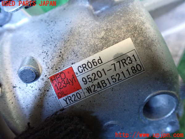 1UPJ-9234626025]ジムニー シエラ(JB74W)エアコンコンプレッサー 中古_4