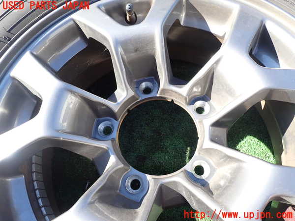 1UPJ-9234629029]ジムニー シエラ(JB74W)タイヤ　ホイール　1本④ 195/80R15 中古_2