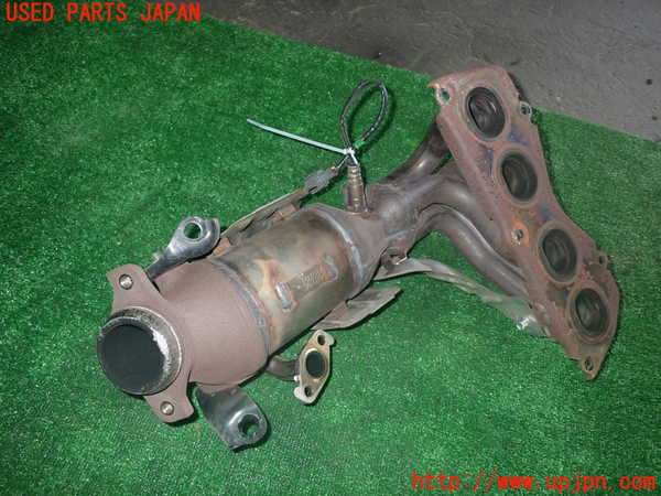1UPJ-9234642041]カムリハイブリッド(AVV50)エキマニ1 触媒 マニバーター 中古_4