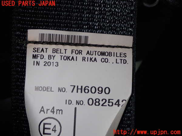 1UPJ-9234647135]カムリハイブリッド(AVV50)真中2列目シートベルト 中古_3