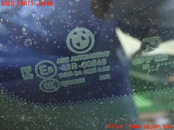 1UPJ-9234651382]BMW 218d グランクーペ F44(7M20)左クォーターガラス 中古 AGC M25 43R-00049_2