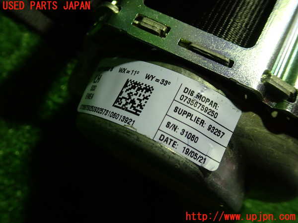 1UPJ-9234667185]ジープ・レネゲード(BV13PM)左2列目シートベルト 中古_2