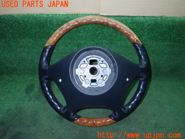 3UPJ=9234670617]ベンツ ビアノ 3.2アンビエンテ(639811 W639)純正 ステアリング 約390mm 中古_4