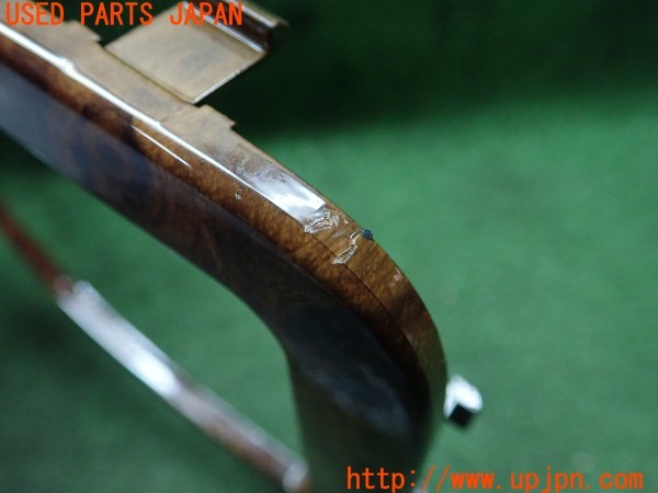 3UPJ=9234670645]ベンツ ビアノ 3.2アンビエンテ(639811 W639)純正 内装パネル オーディオパネル インストルメントパネル 木目調 中古_2