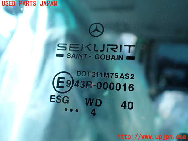 1UPJ-9234671260]ベンツ ビアノ(Viano) W639 (639811)左前ドア 中古 SAINT-GOBAIN SEKURIT M75 43R-000016_5