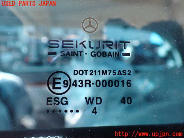 1UPJ-9234671320]ベンツ ビアノ(Viano) W639 (639811)左後ドア 中古 SAINT-GOBAIN SEKURIT M75 43R-000016_5