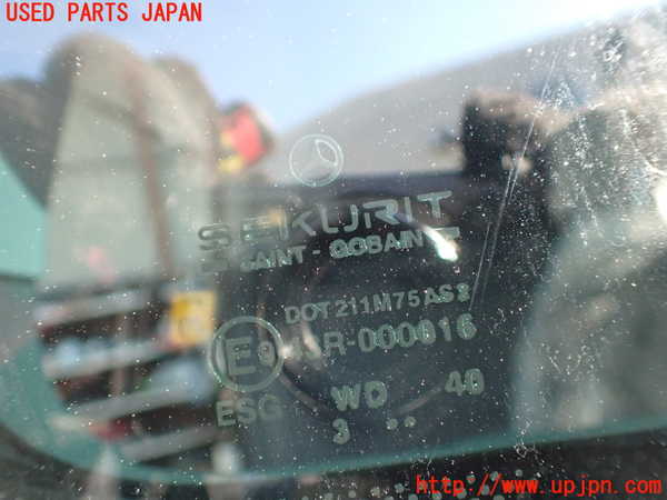 1UPJ-9234671380]ベンツ ビアノ(Viano) W639 (639811)右クォーターガラス 中古 SAINT-GOBAIN SEKURIT M75 43R-000016_3