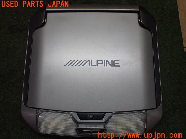 3UPJ=9234680559]ベンツ V350(639811C W639)ALPINE アルパイン TMX-R850 フリップダウンモニター 後席モニター モニターのみ 中古_3